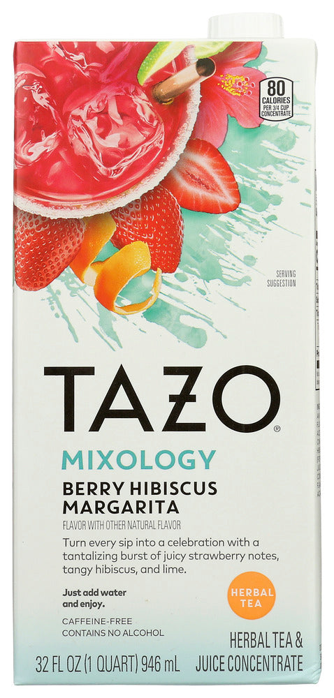 Tazo: Hibiscus Berry Margarita, 32 Oz