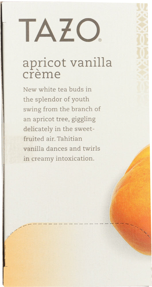 Tazo: Apricot Vanilla Creme Tea, 20 Bg