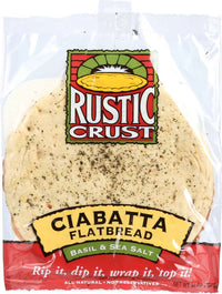 Rustic Crust: Ciabatta Flatbread, 14 Oz