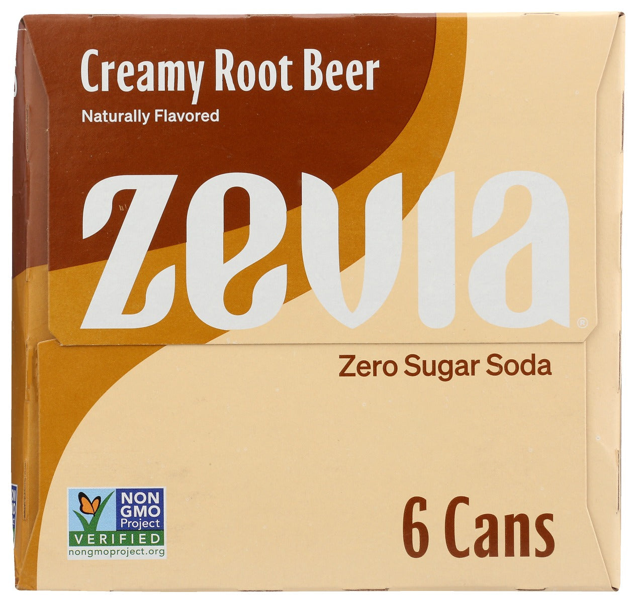 Zevia: Soda Zero Crmy Rt Br 6Pk, 12 Fo