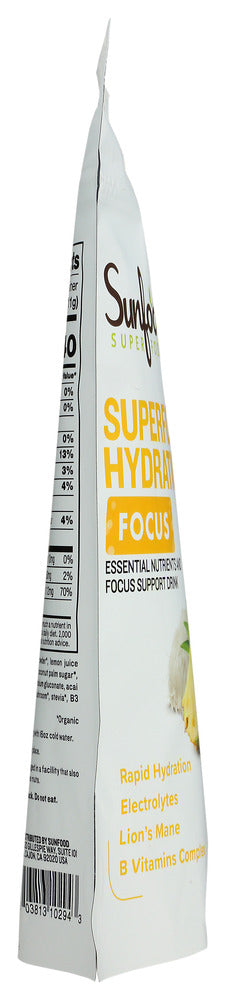 Sunfood Superfoods: Superfood Hydratn Focus, 8 Oz