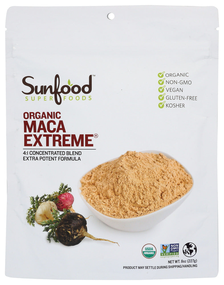 Sunfood Superfoods: Maca Powder Extreme, 8 Oz