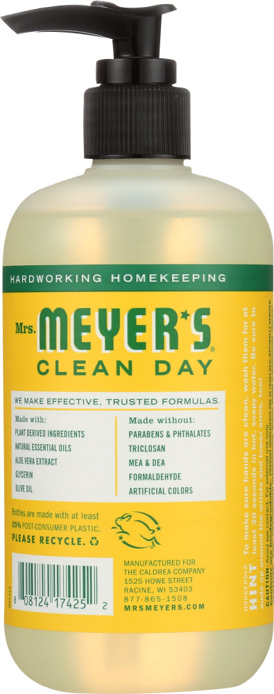 Mrs. Meyer's: Clean Day Liquid Hand Soap Honeysuckle Scent, 12.5 Oz