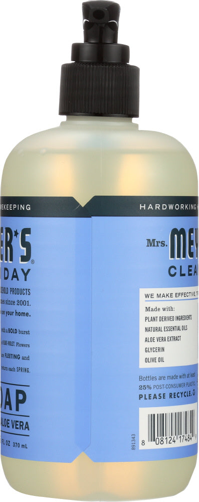 Mrs. Meyer's Clean Day: Liquid Hand Soap Bluebell Scent, 12.5 Oz