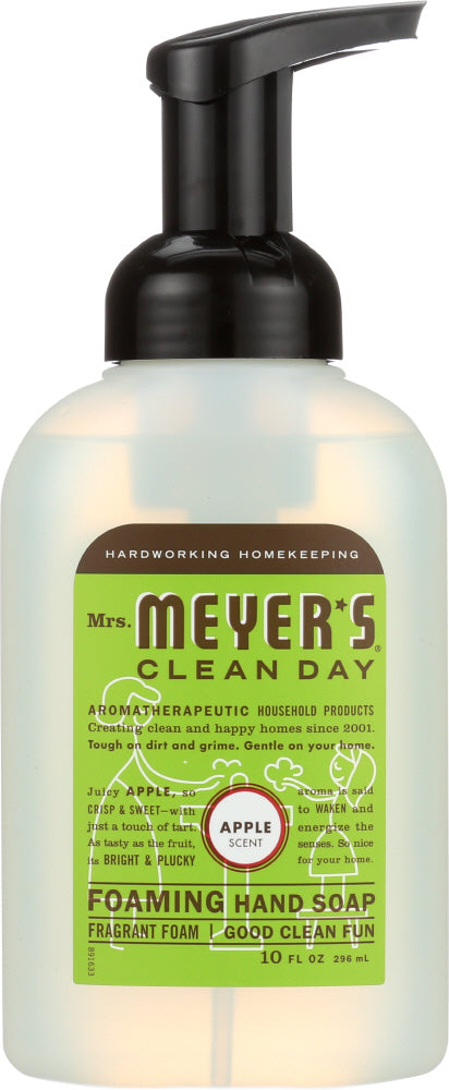 Mrs Meyers Clean Day: Soap Hand Foam Apple, 10 Oz