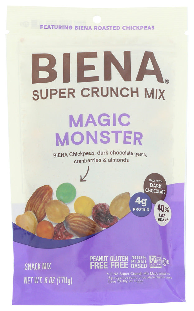 Biena: Snack Mx Mgc Mnstr Crnch, 6 Oz