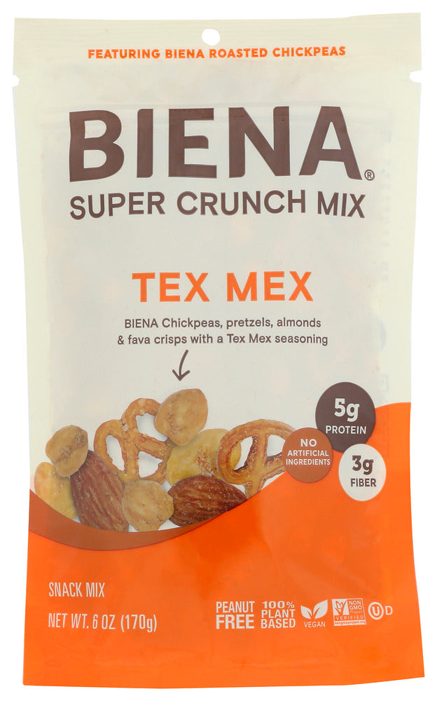 Biena: Snck Mix Tx Mx Spr Cruch, 6 Oz