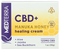 Medterra: Manuka Honey Cbd Healing Cream, 1 Oz