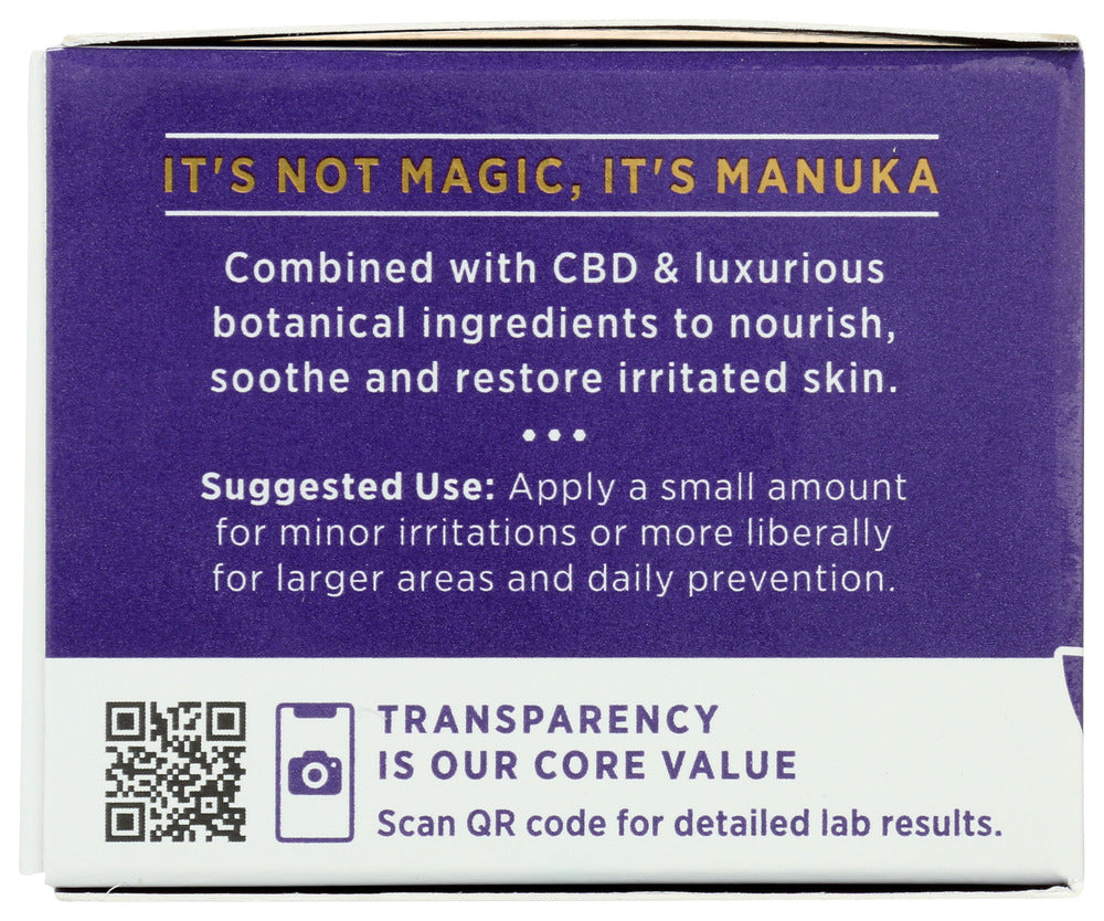 Medterra: Manuka Honey Cbd Healing Cream, 1 Oz