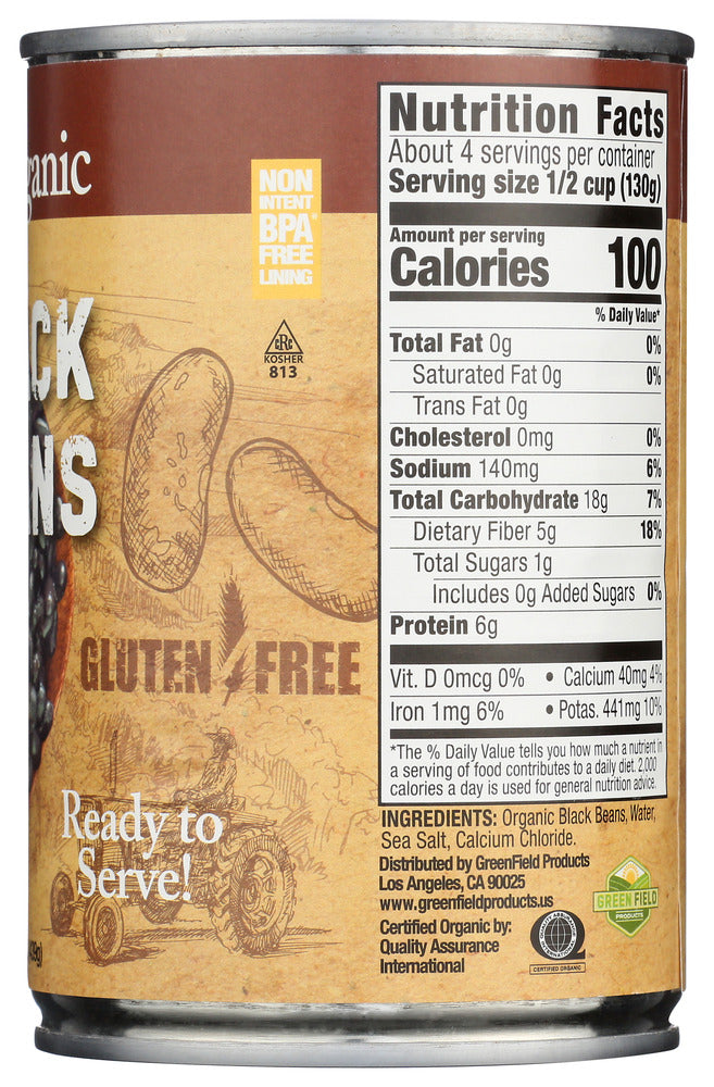 Natures Greatest Foods: Black Beans, 15 Oz