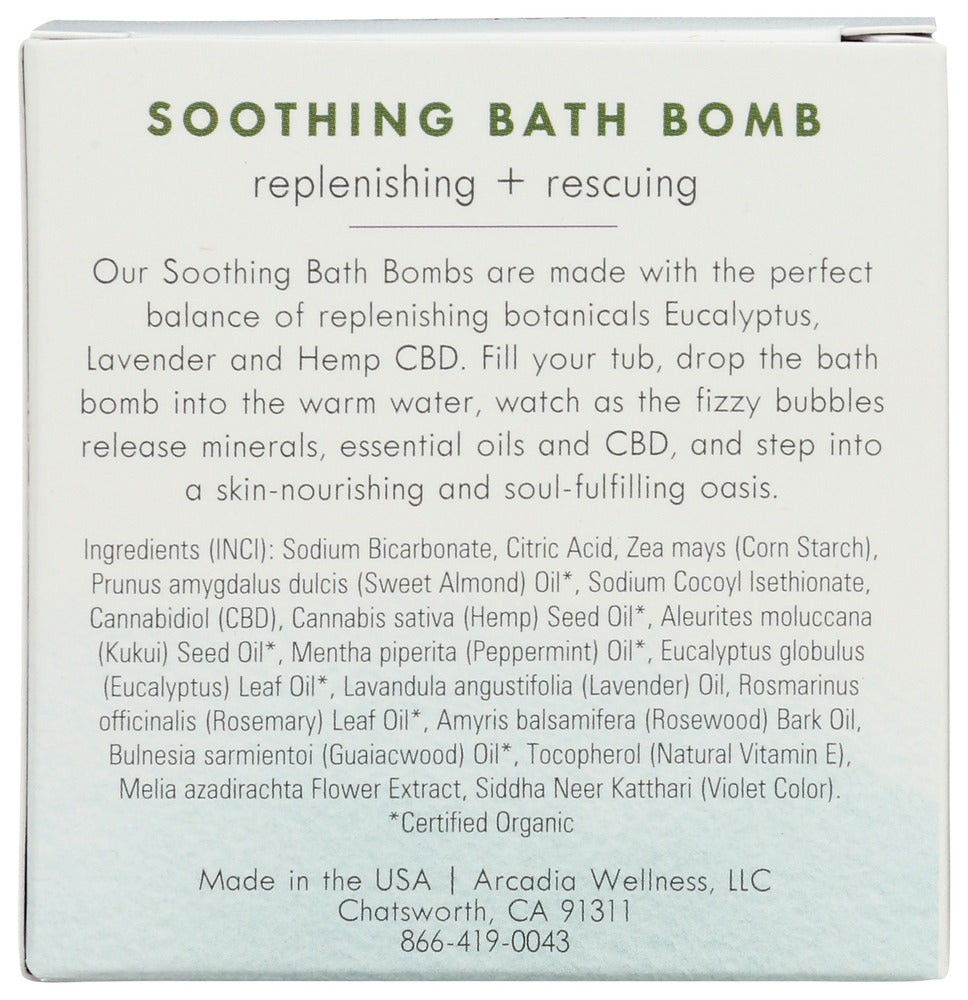 Soulspring: Bomb Bath Cbd 75Mg, 6 Oz