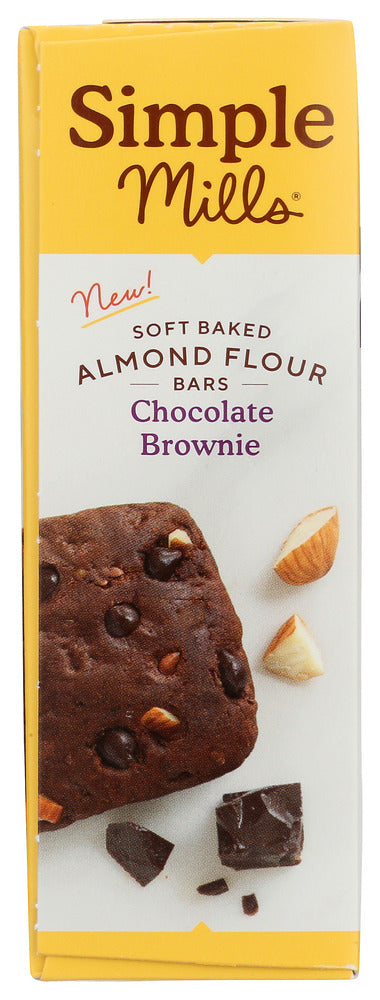 Simple Mills: Soft Baked Almond Flour Chocolate Brownie, 5.99 Oz