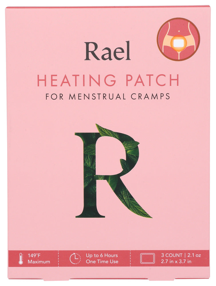 Rael: Patch Heating Menstrual, 3 Ea