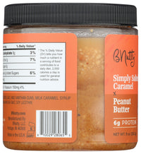 B Nutty: Simply Salted Caramel Peanut Butter, 9 Oz