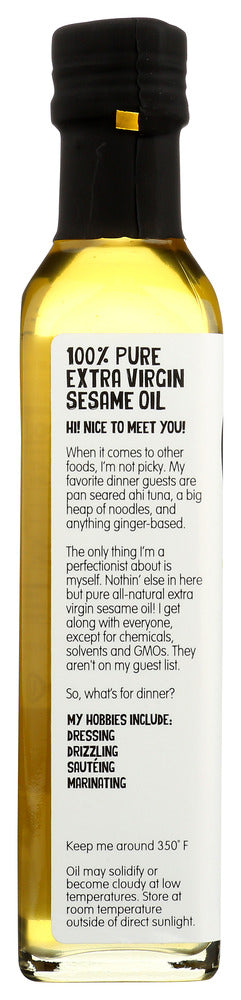 Oi: Extra Virgin Sesame Oil, 8.4 Oz