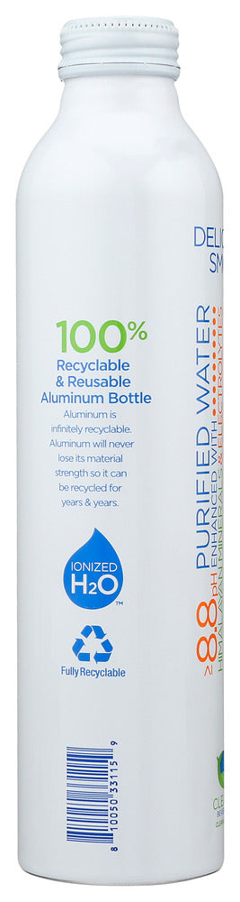 Alkaline88: Aluminum Bottled Water, 25.3 Fo