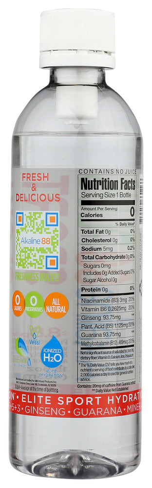 Alkaline88: Plus Sport Fruit Punch, 15.6 Fo