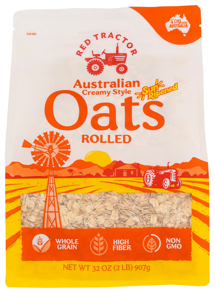 Red Tractor: Oats Rolled Australian, 32 Oz