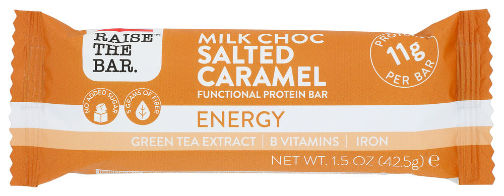 Raise The Bar: Bar Milk Choc Salted Caramel, 1.5 Oz