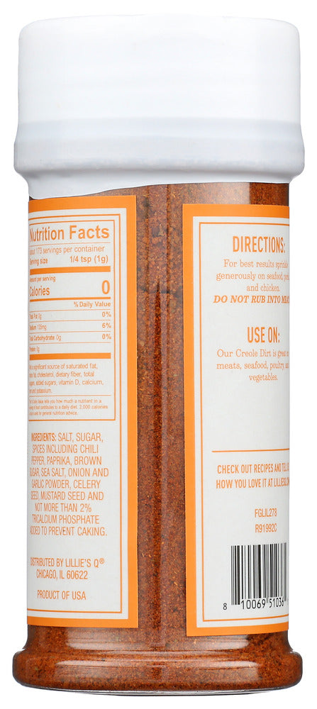 Lillies Q: Rub Creole Dirt, 6.1 Oz