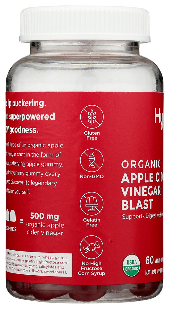 Hyland: Organic Apple Cider Vinegar Blast Gummies, 60 Pc