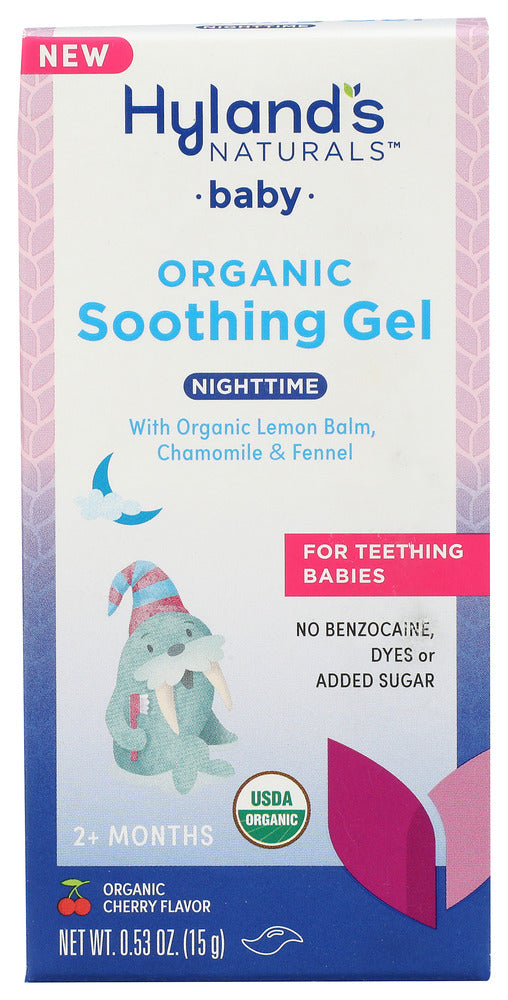 Hylands: Baby Soothing Gel Night, 0.53 Oz