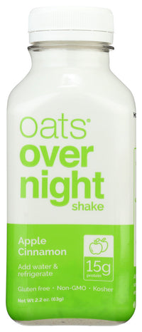 Oats Overnight: Shake Apple Cinnamon, 2.2 Oz