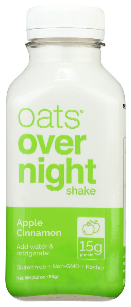 Oats Overnight: Shake Apple Cinnamon, 2.2 Oz