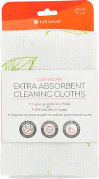 Full Circle Home: Cloths Cleaning Tree Buds, 2 Ea