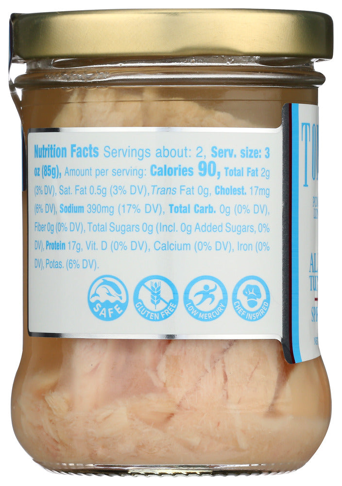 Tonnino: Albacore Tuna Fillet In Spring Water, 6.3 Oz