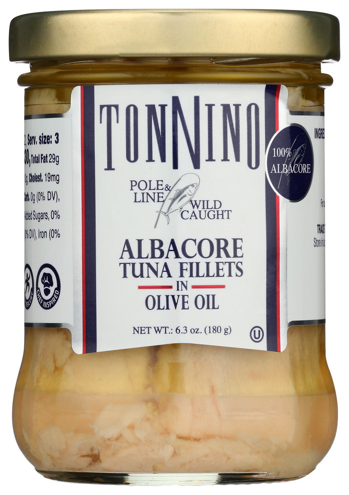 Tonnino: Albacore Tuna Fillet In Olive Oil, 6.3 Oz