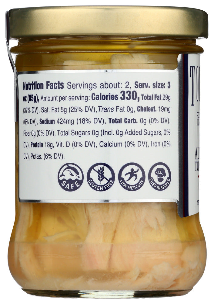 Tonnino: Albacore Tuna Fillet In Olive Oil, 6.3 Oz