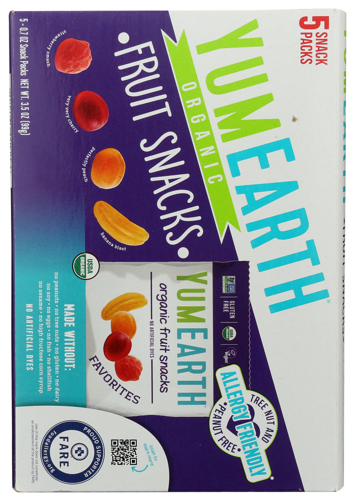 Yumearth: Organic Fruit Snacks, 3.5 Oz