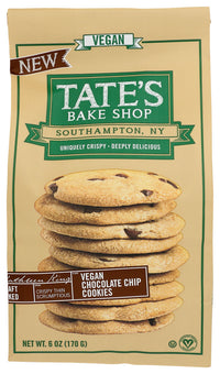 Tates: Vegan Chocolate Chip Cookies, 6 Oz