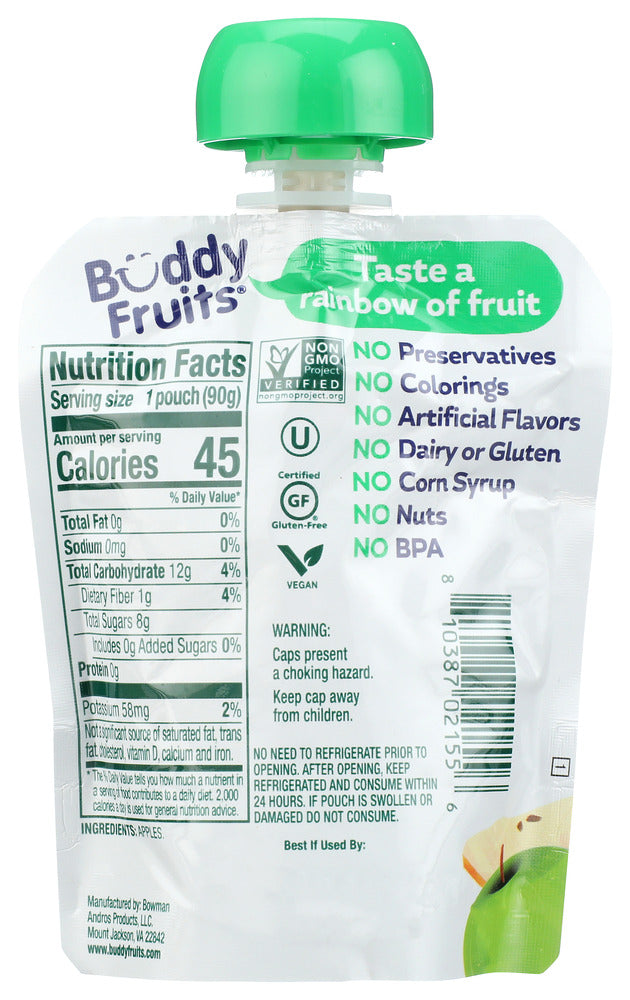 Buddy Fruits: Apple Orchard Blended Fruits, 3.2 Oz