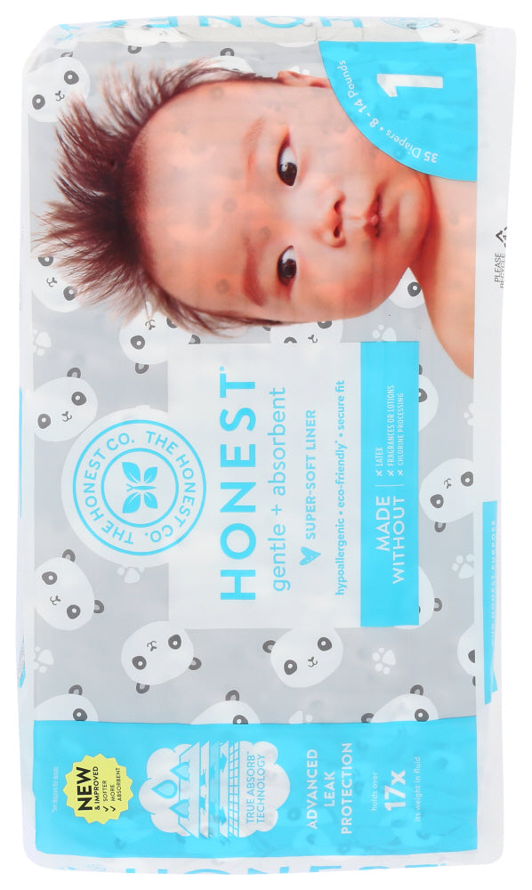 The Honest Company: Diaper Pandas Size 1, 35 Pk