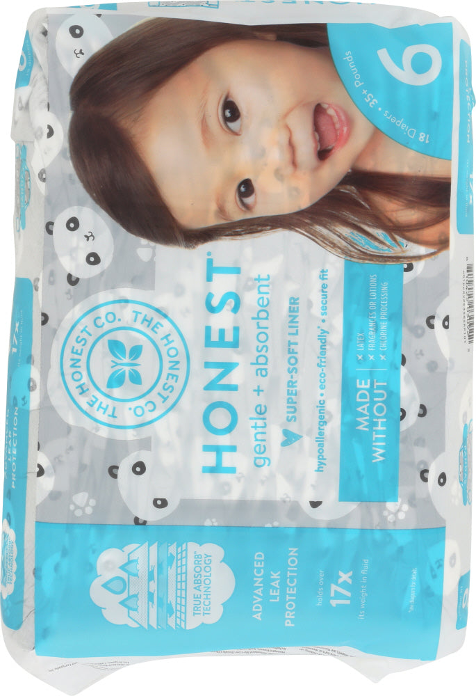 The Honest Company: Diaper Pandas Size 6, 18 Pk