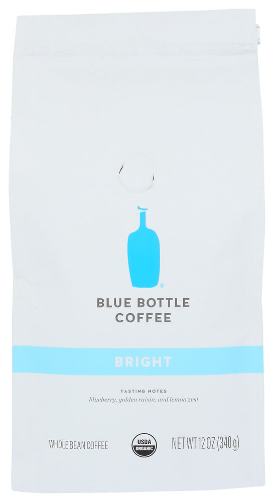 Blue Bottle Coffee: Coffee Bag Bright Whl Bn, 12 Oz