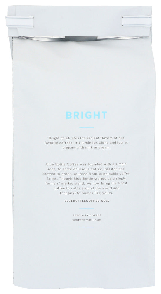 Blue Bottle Coffee: Coffee Bag Bright Whl Bn, 12 Oz