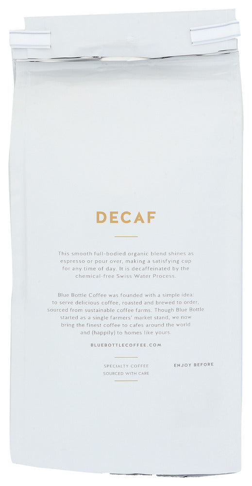 Blue Bottle Coffee: Coffee Bag Decaf Whl Bn, 12 Oz