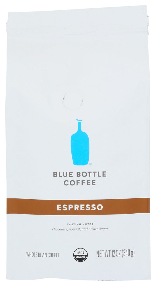 Blue Bottle Coffee: Coffee Bag Exprss Whl Bn, 12 Oz