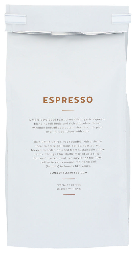 Blue Bottle Coffee: Coffee Bag Exprss Whl Bn, 12 Oz