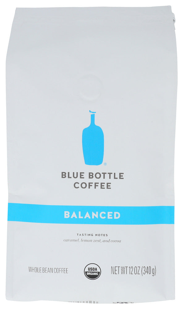 Blue Bottle Coffee: Coffee Bag Balance Whl Bn, 12 Oz