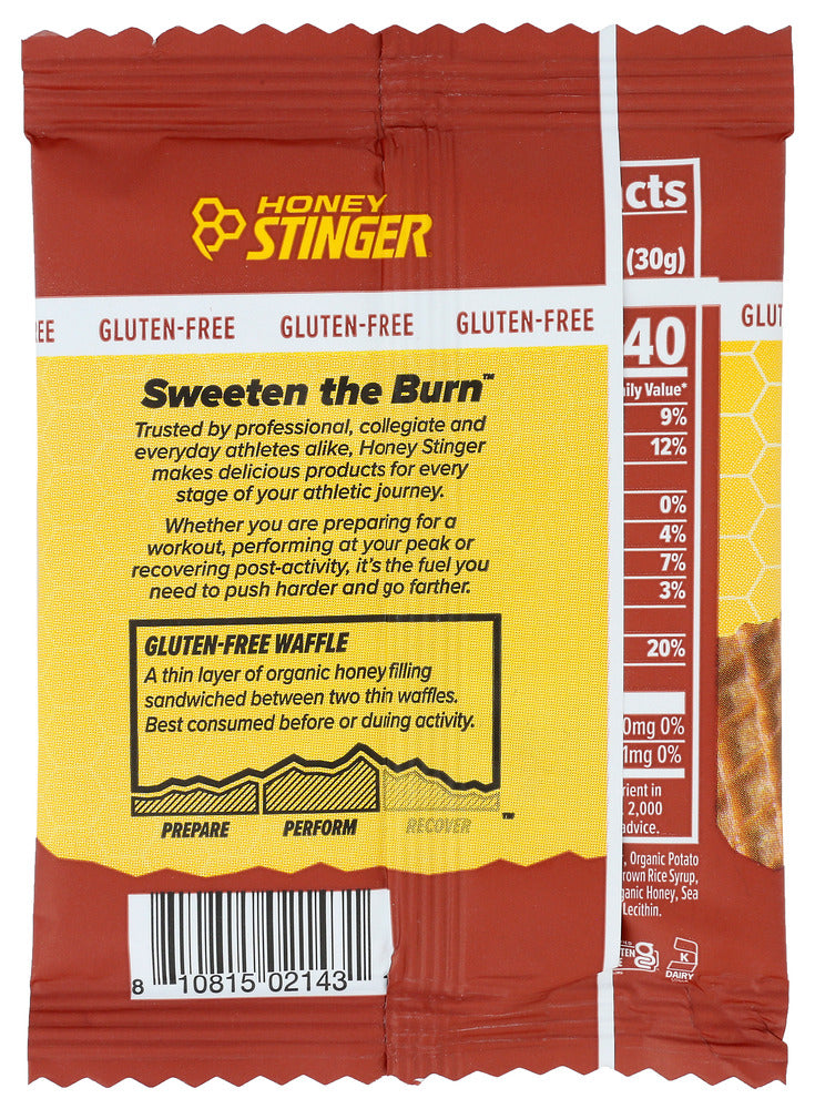 Honey Stinger: Waffle Cinnamon Gf, 1 Oz