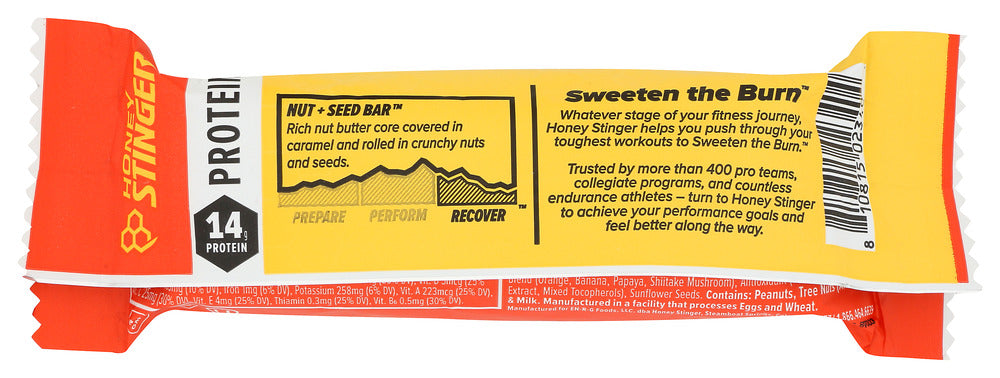 Honey Stinger: Almond Pumpkin Seed Bar, 1.98 Oz