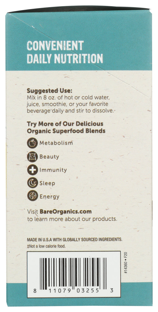 Bareorganics: Digestive Blend 12Pc, 3.38 Oz