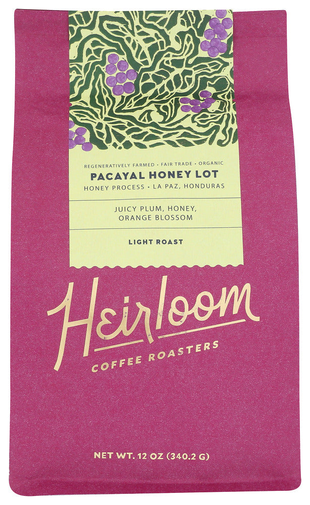 Heirloom: Coffee Pacayal Honey Lot, 12 Oz