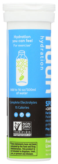 Nuun: Sport Fresh Lime Electrolyte Drink Tablets, 10 Tb