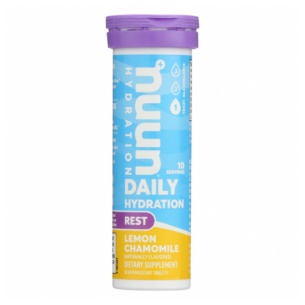 Nuun: Rest Lemon Chamomile, 10 Tb