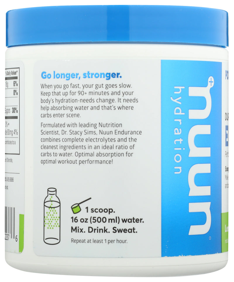 Nuun: Endurance Lemon Lime, 11 Oz